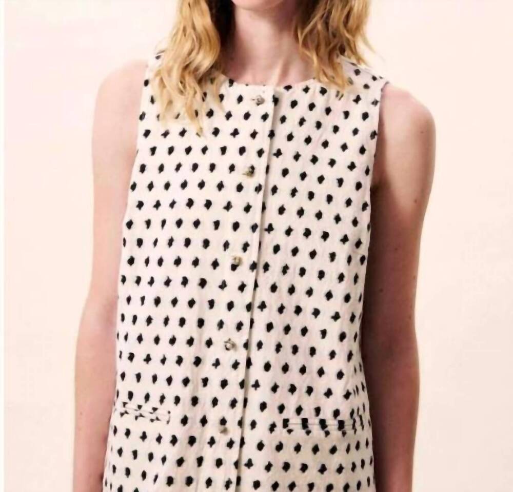 NEW FRNCH women's tamarinia dress in pattern - Picture 5 of 5